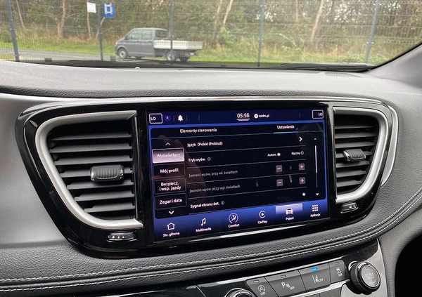 Chrysler Pacifica cena 219924 przebieg: 27000, rok produkcji 2021 z Bogatynia małe 529